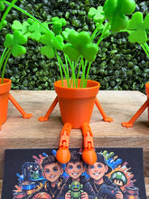 Load image into Gallery viewer, Desk Planter Shamrocks